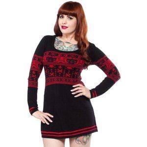 Sourpuss Gingerdead Sweater Dress